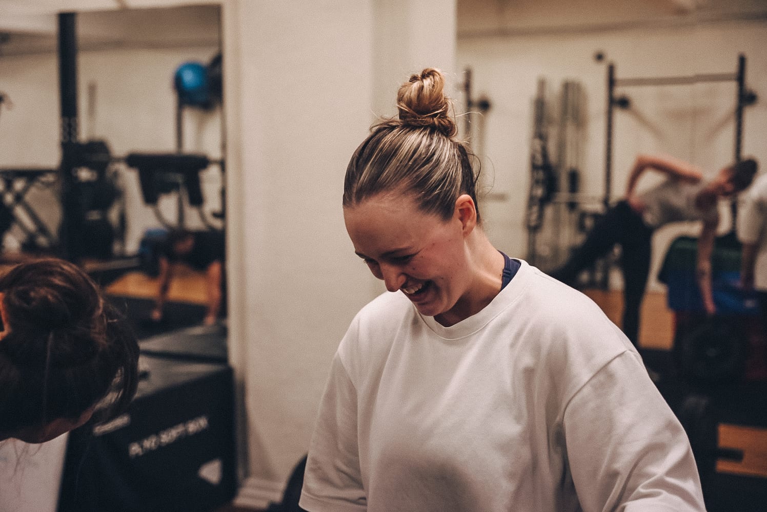Emily Triffet coaching at Misfits S+C